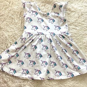 Monica and Andy unicorn dress